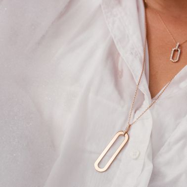 Sautoir So Shocking Origine en or rose et diamants