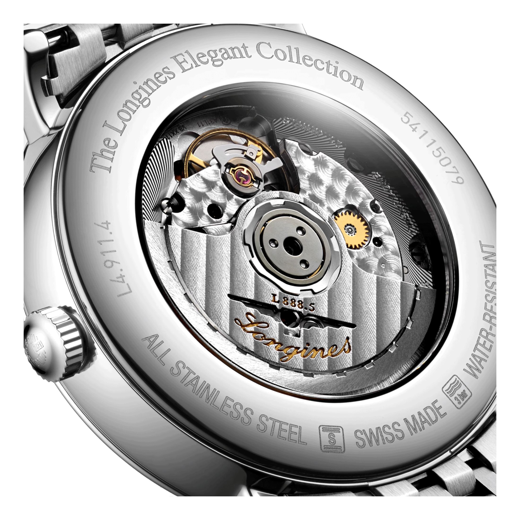 Longines Elegant automatic 41 mm Watch L4.911.4.11.6 Lepage