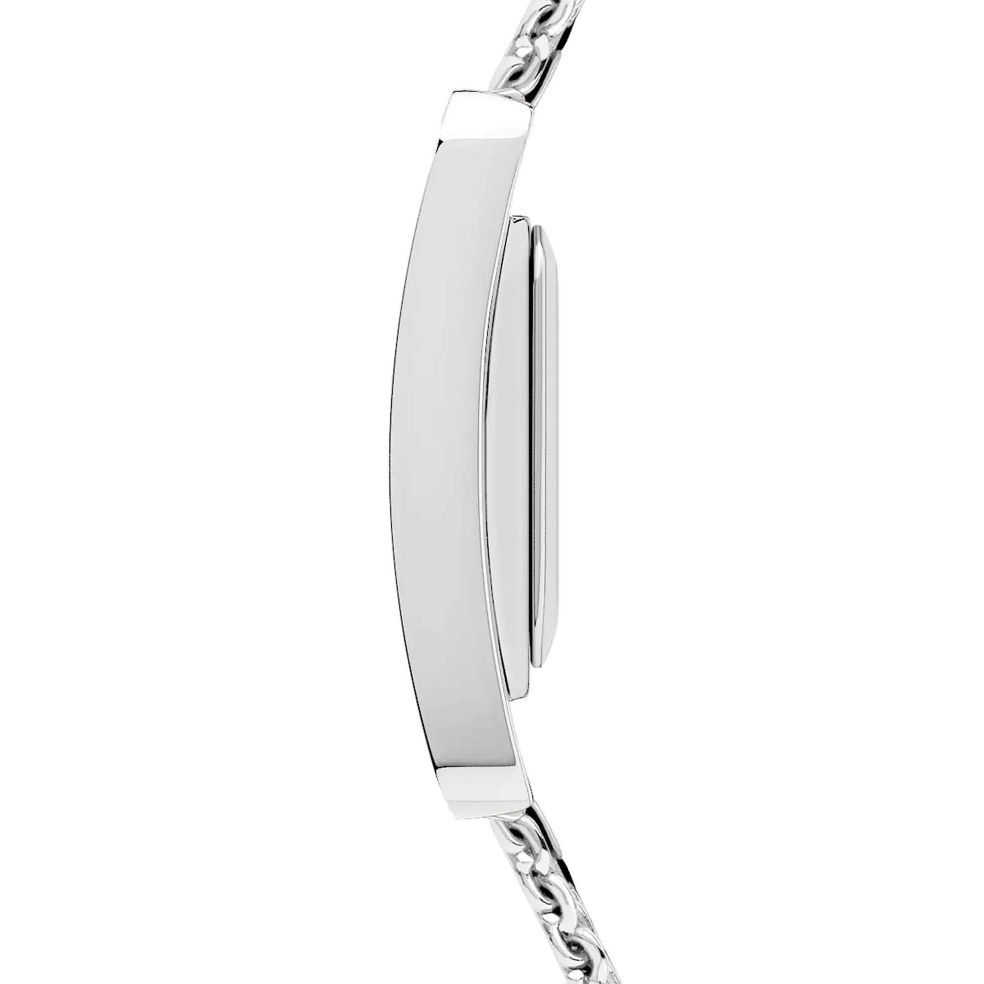 Montre Herbelin V Avenue quartz cadran nacre chiffres arabes bracelet acier milanais 25,5 x 19 mm