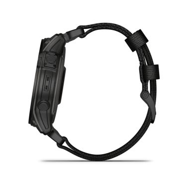 Garmin Tactix 7 AMOLED Edition watch with black nylon and silicone strap 51 mm