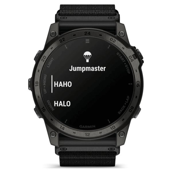 Montre Garmin Tactix 7 AMOLED Edition bracelet nylon et silicone noir 51 mm 010-02931-01