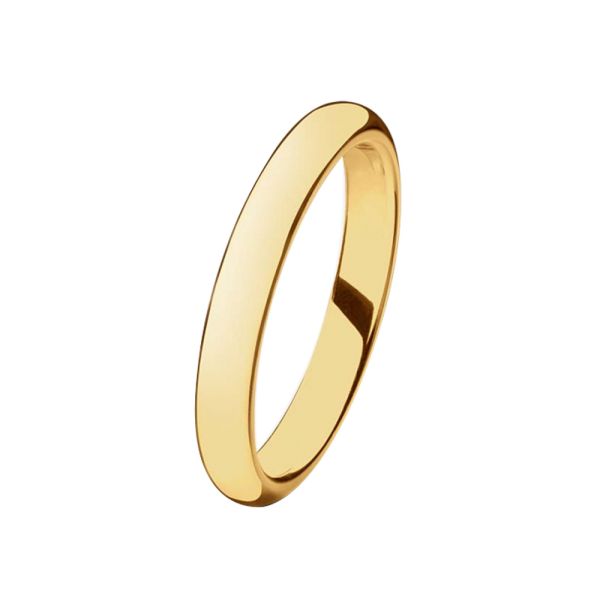 Arthus Bertrand Bombée wedding ring in white gold