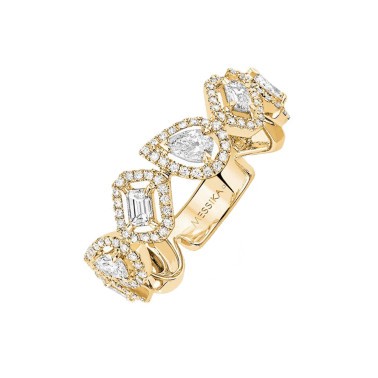 Alliance Messika My Twin en or jaune et diamants