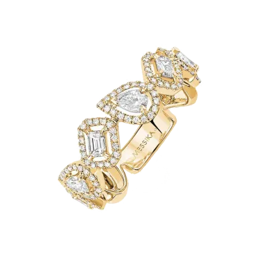 Alliance Messika My Twin en or jaune et diamants