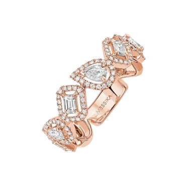 Alliance Messika My Twin en or rose et diamants