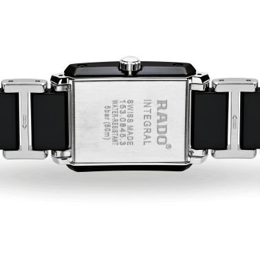 Montre Rado Integral quartz cadran noir bracelet céramique noire R20613712