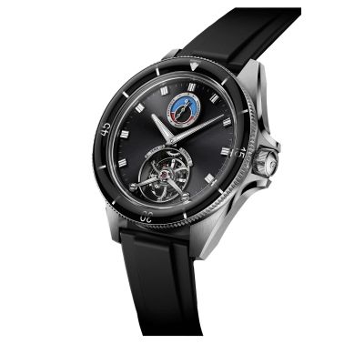 Montre Yema Yachtingraf Tourbillon Mareographe Acier 75ème anniversaire 42,5 mm 37.33.66.SN.U6