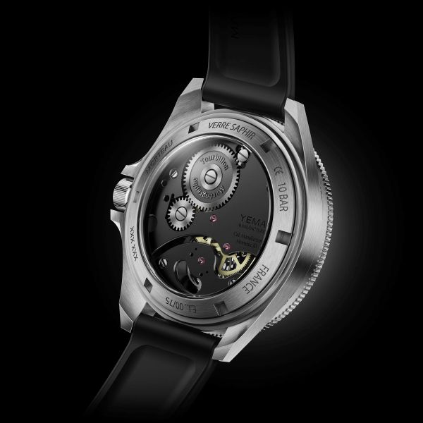 Montre Yema Yachtingraf Tourbillon Mareographe Acier 75ème anniversaire 42,5 mm 37.33.66.SN.U6