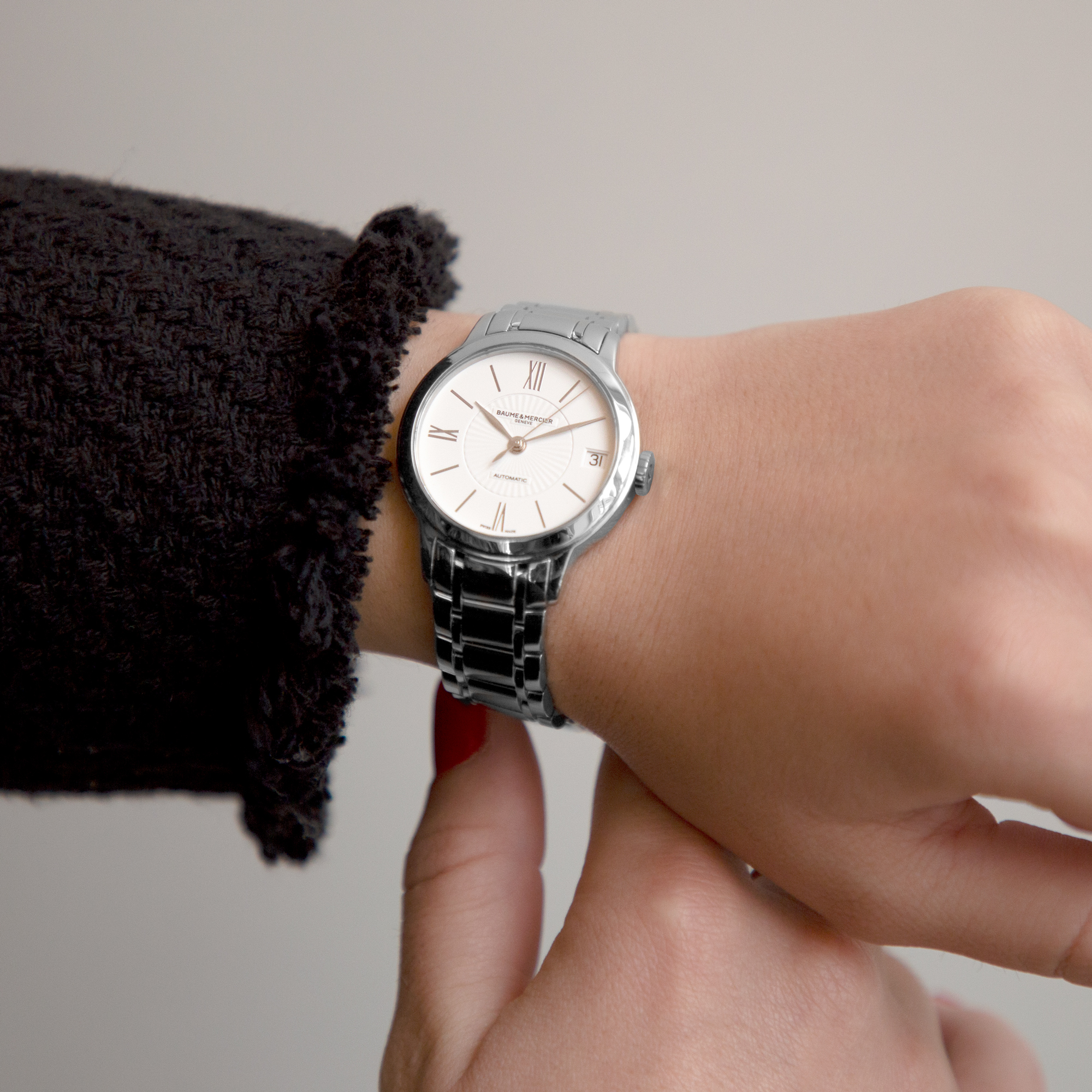 BAUME & MERCIER Mod. CLASSIMA Automatic W-Diamonds main image 0