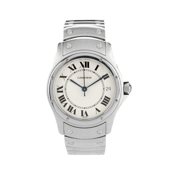 Montre Cartier Santos Ronde 1920-1 automatique 33 mm