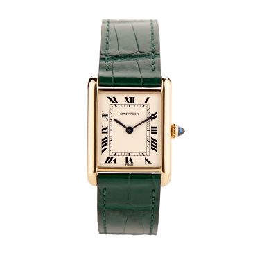 Montre Cartier Tank LC "Paris" or jaune mécanique 23 x 30 mm