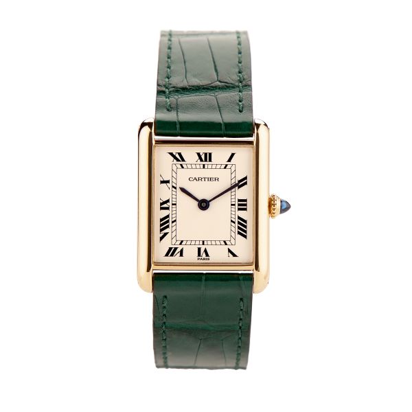 Cartier Tank LC "Paris" yellow gold mechanical 23 x 30 mm