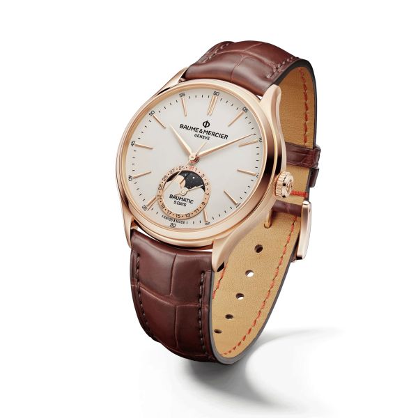 Baume mercier moonphase chronograph clearance