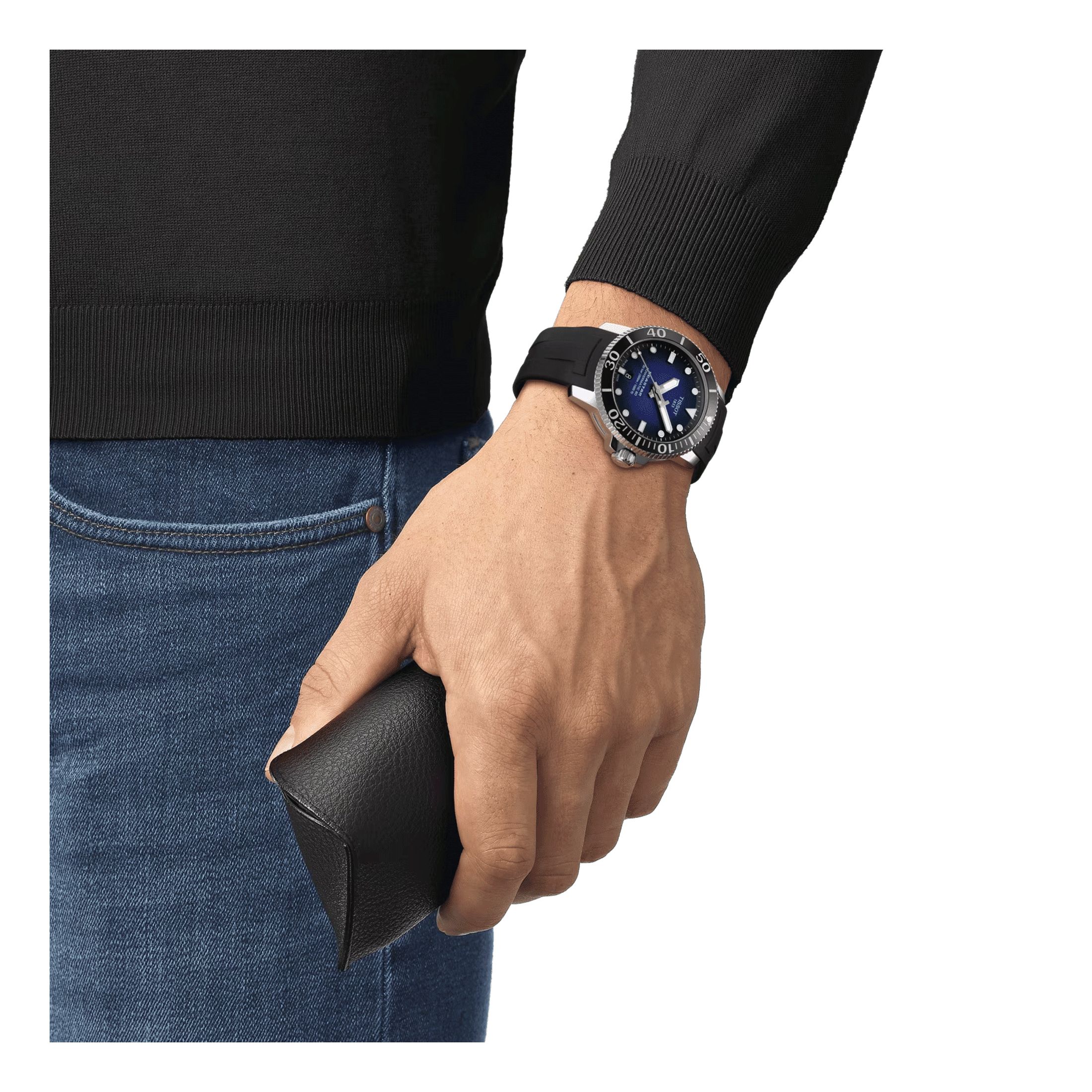 Tissot seastar 1000 online powermatic 80 blue