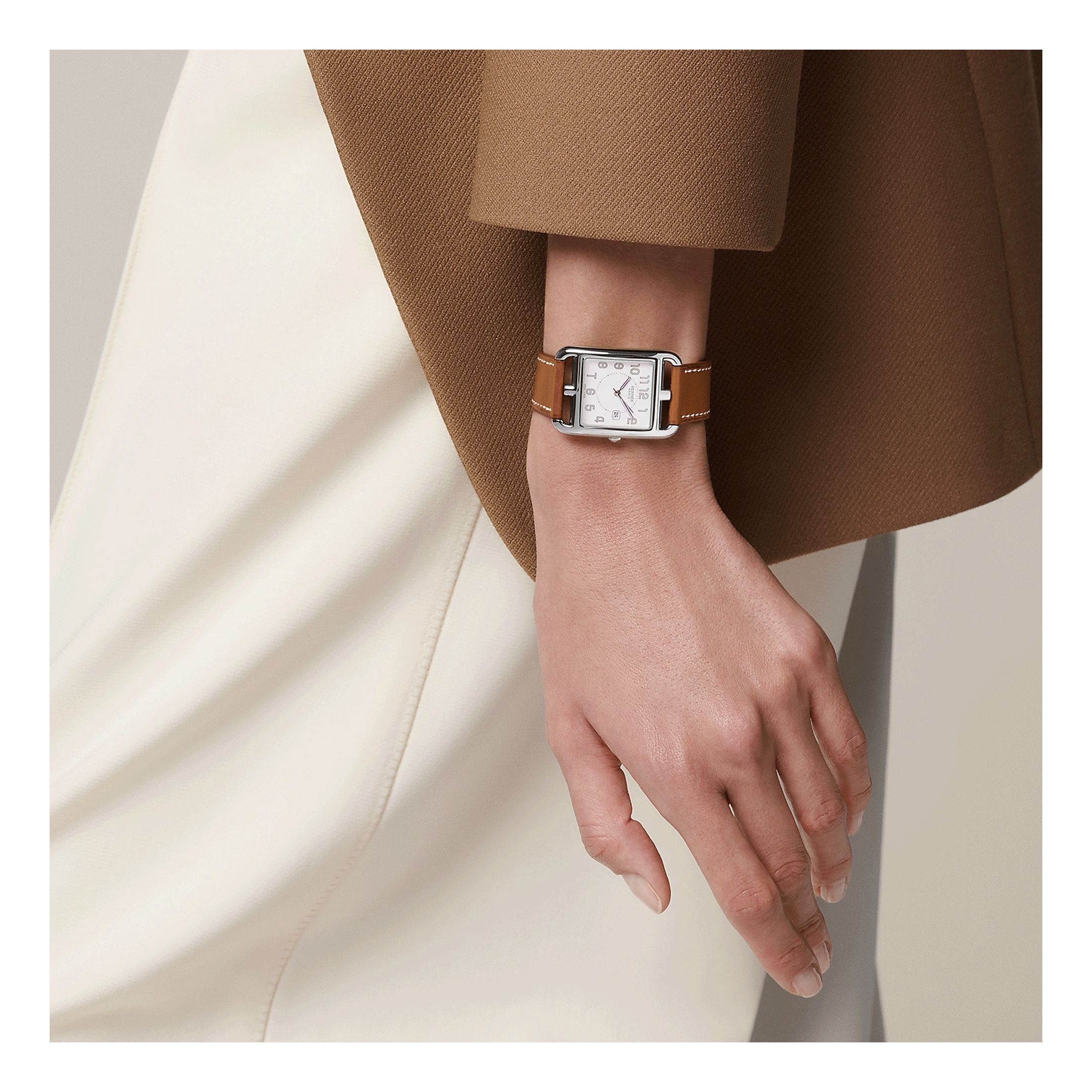 HERMÈS Cape Cod Grand Modèle quartz 37 Watch W043638WW00 - Lepage