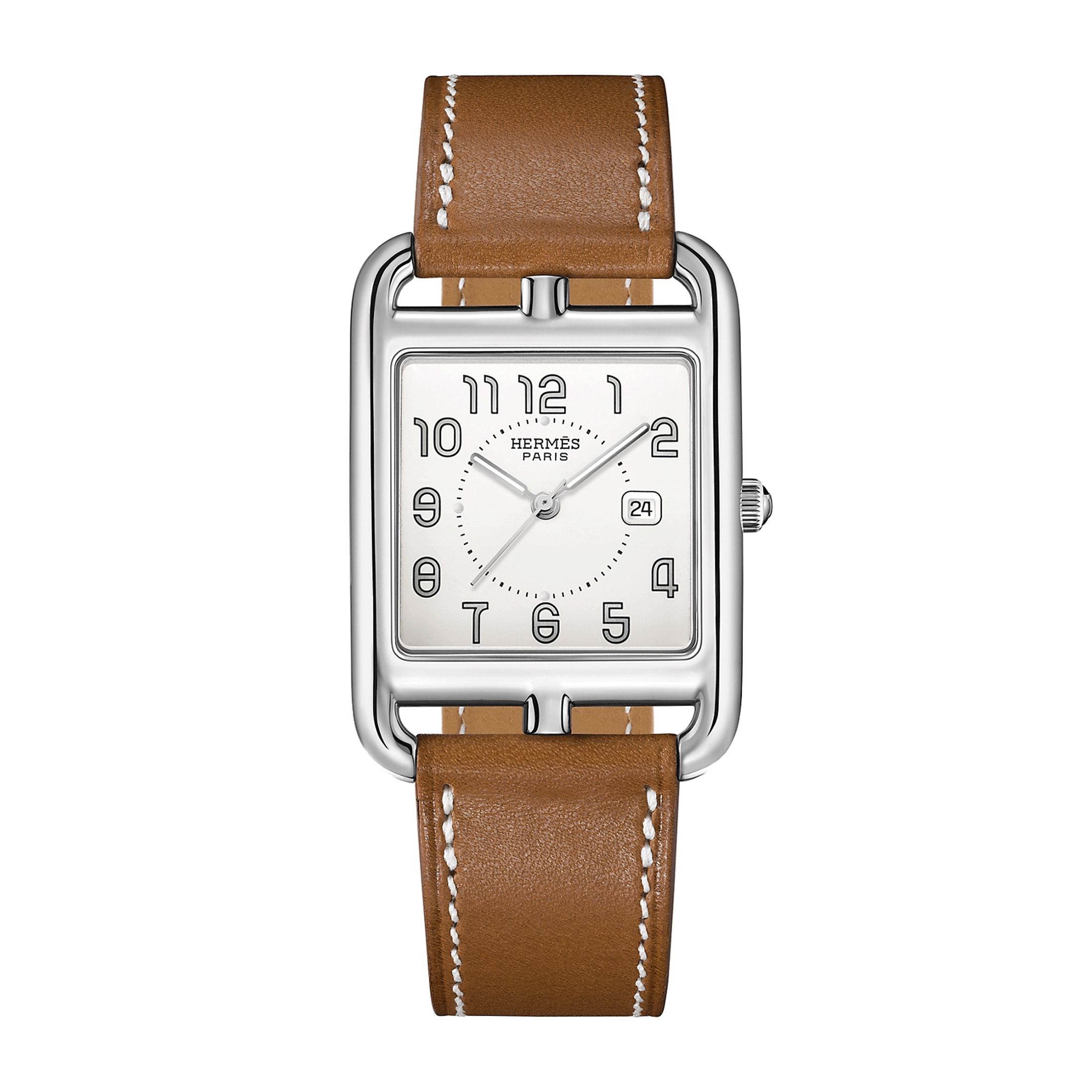 HERMÈS Cape Cod Grand Modèle quartz 37 Watch W043638WW00