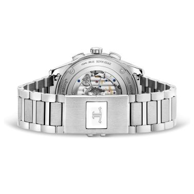 Jaeger-LeCoultre Polaris Chronograph automatic watch blue dial steel bracelet 42 mm Q9028181
