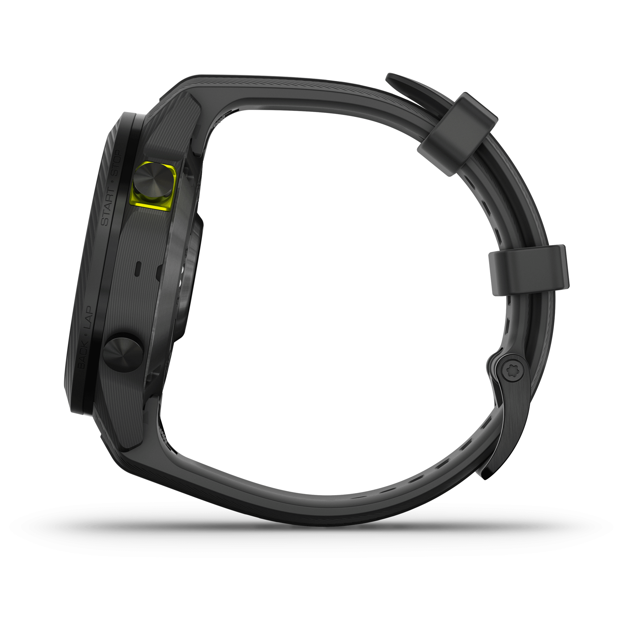 Garmin Marq Gen 2 Athlete Carbon Edition sapphire carbon and titanium watch with black rubber strap 46 mm