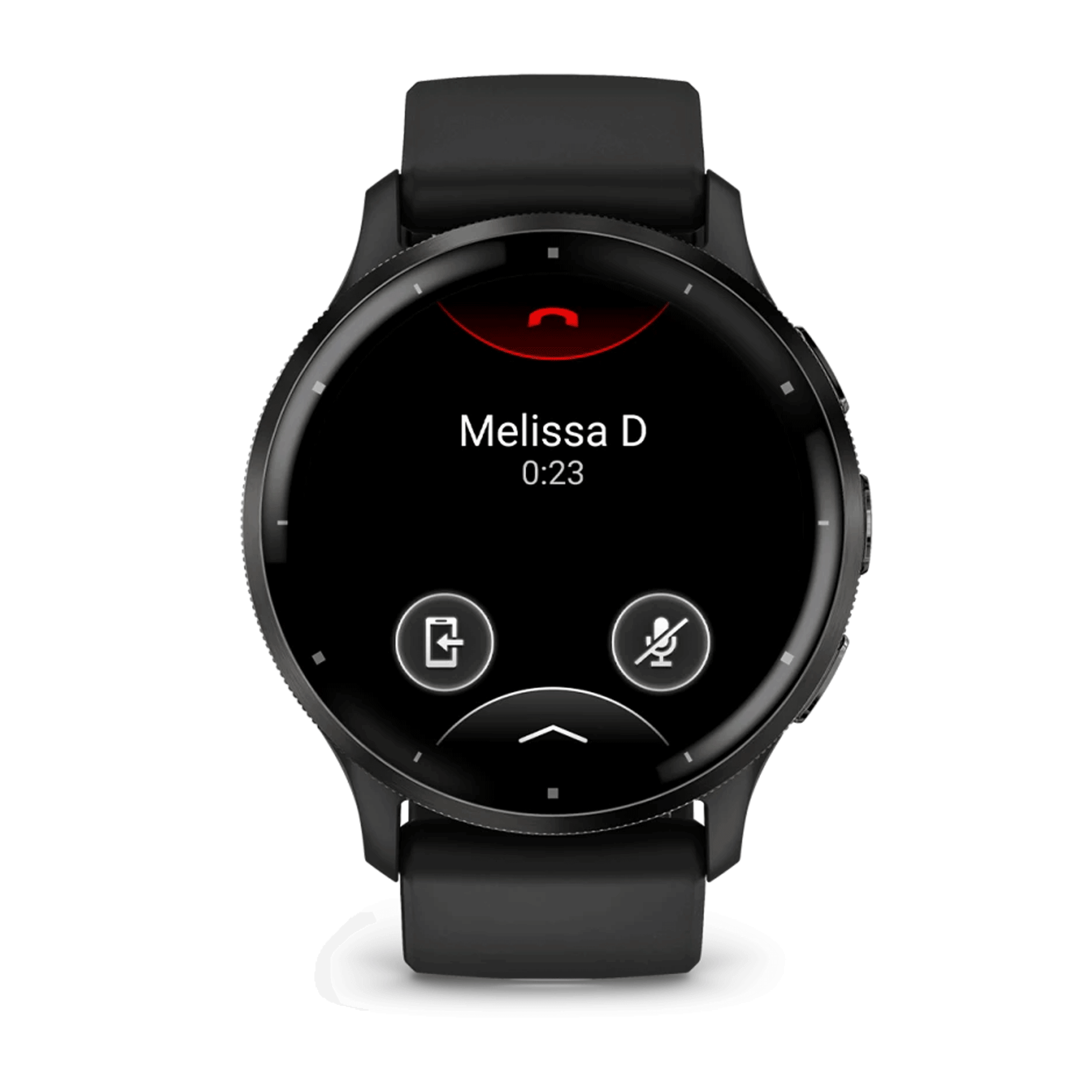 Garmin Venu 3 Gray black silicone strap 45 mm