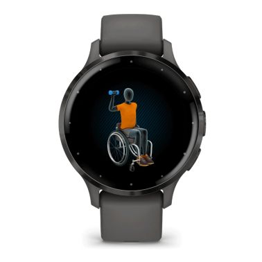 Garmin Venu 3S Gray dark gray silicone strap 41 mm