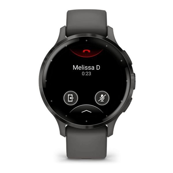 Garmin Venu 3S Gray dark gray silicone strap 41 mm