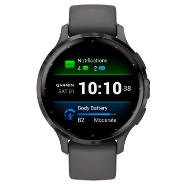 Garmin Venu 3S Gray dark gray silicone strap 41 mm