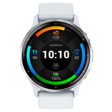 Montre connectée Garmin Venu 3 Silver bracelet silicone blanc 45 mm 010-02784-00