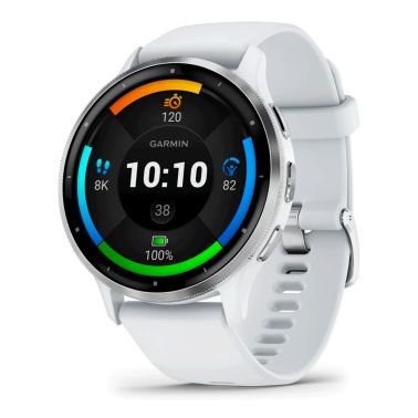 Garmin Venu 3 Silver white silicone strap 45 mm