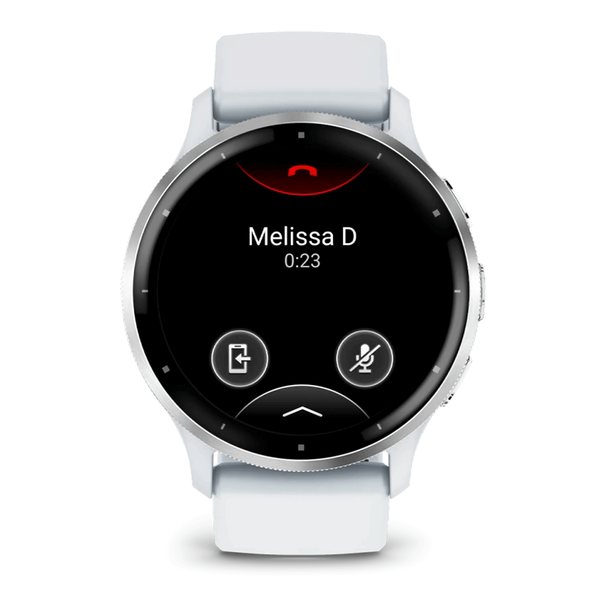 Garmin Venu 3 Silver white silicone strap 45 mm