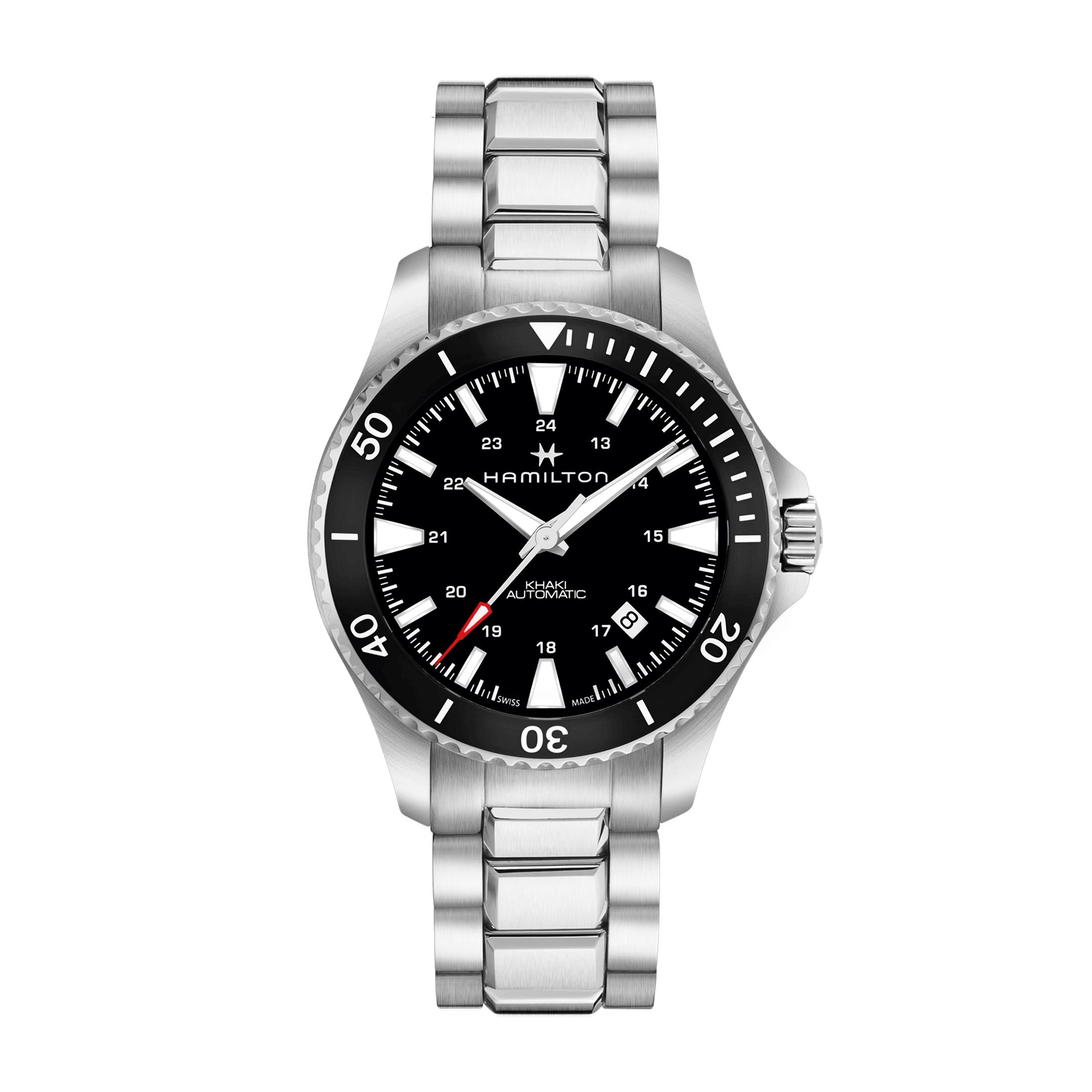Hamilton khaki navy best sale scuba orange