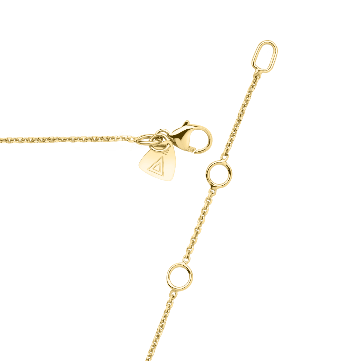 Collier Lepage Clyde en or jaune et saphir