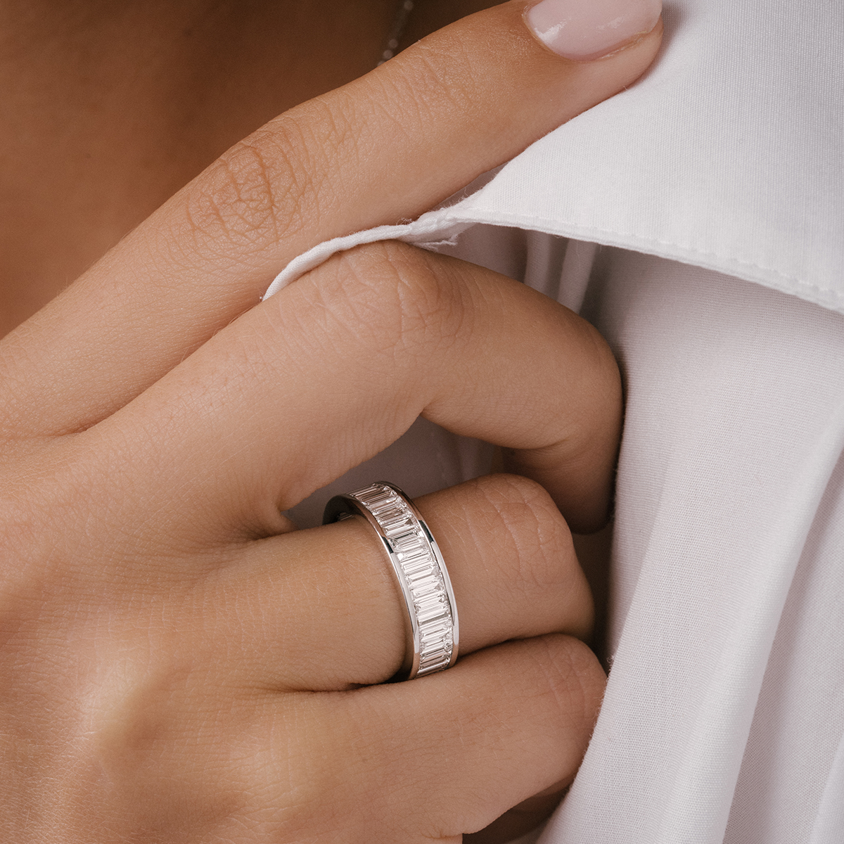 Alliance Lepage Charmeuse en or blanc et diamants