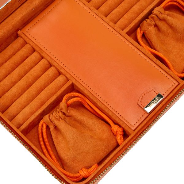 【WOLF】Maria Large ジュエリー ジップ ケース ラージ ギフトに Maria Large Zip Case | WOLF