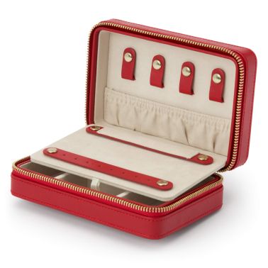 Coffret à bijoux Wolf Palermo couleur rouge