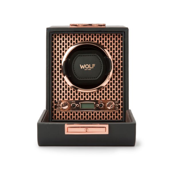 Axis Copper Single Watch Winder | Wolf 1834 - Lepage