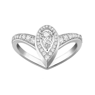Messika Fiery Ring in white gold and diamonds