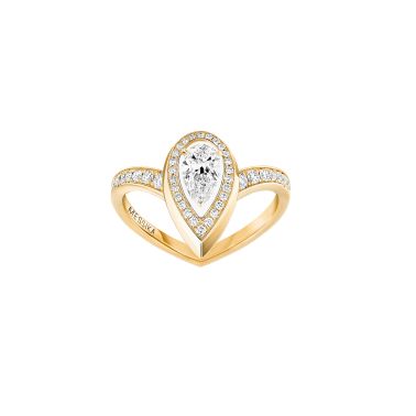 Messika Fiery Ring in yellow gold and diamonds