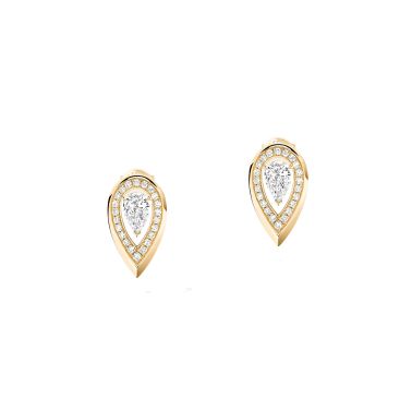 Messika Fiery earrings in yellow gold and diamonds