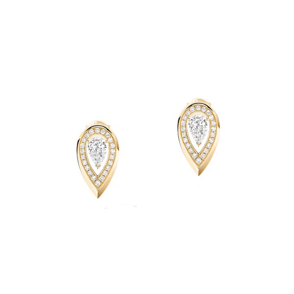 Boucles d'oreilles Messika Fieryen or jaune et diamants
