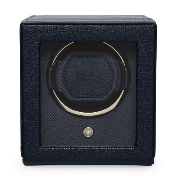 Watch Winder Wolf 1834 Cub Navy vegan leather