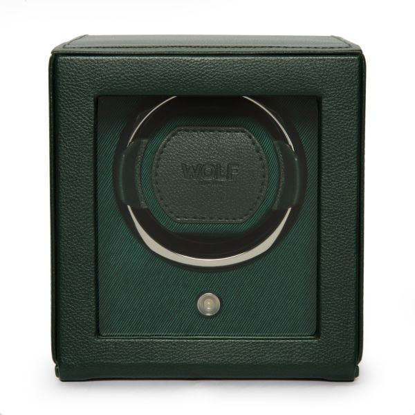 Watch Winder Wolf 1834 Cub Hunter Green vegan leather