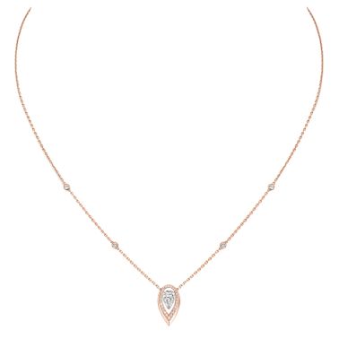 Collier Messika Fiery en or blanc et diamants
