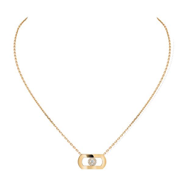 Collier Messika So Move en or jaune et diamant