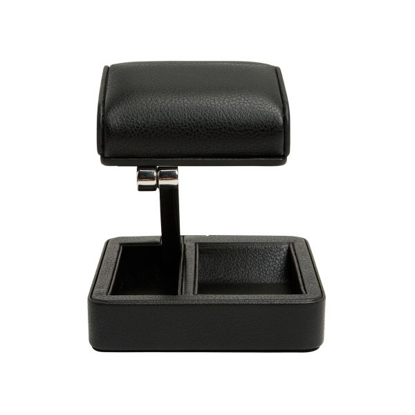 Roadster Travel Watch Stand Wolf 1834 black vegan leather