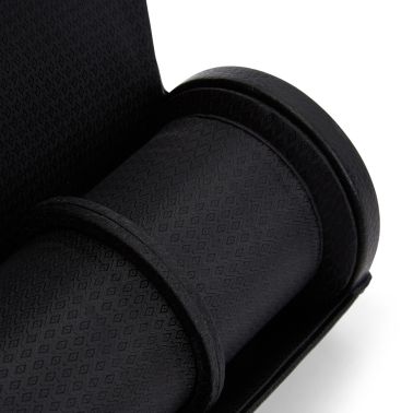 Roadster Triple Watch Roll Wolf 1834 black vegan leather