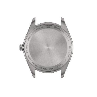 Montre Tissot T-Classic PR 100 quartz cadran bleu bracelet acier 40 mm T150.410.11.041.00