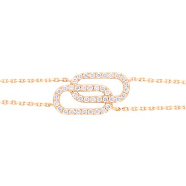 BraceletSo Shocking Tandem en or rose et diamants
