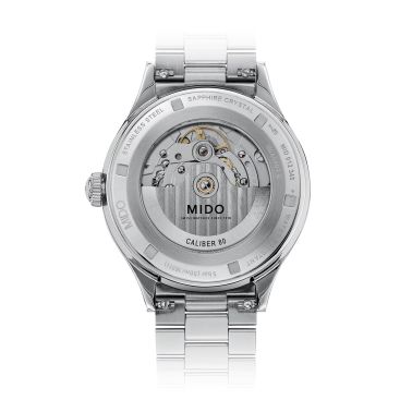 Mido Multifort Powermind automatic watch black dial steel bracelet 40 mm M040.407.11.057.00