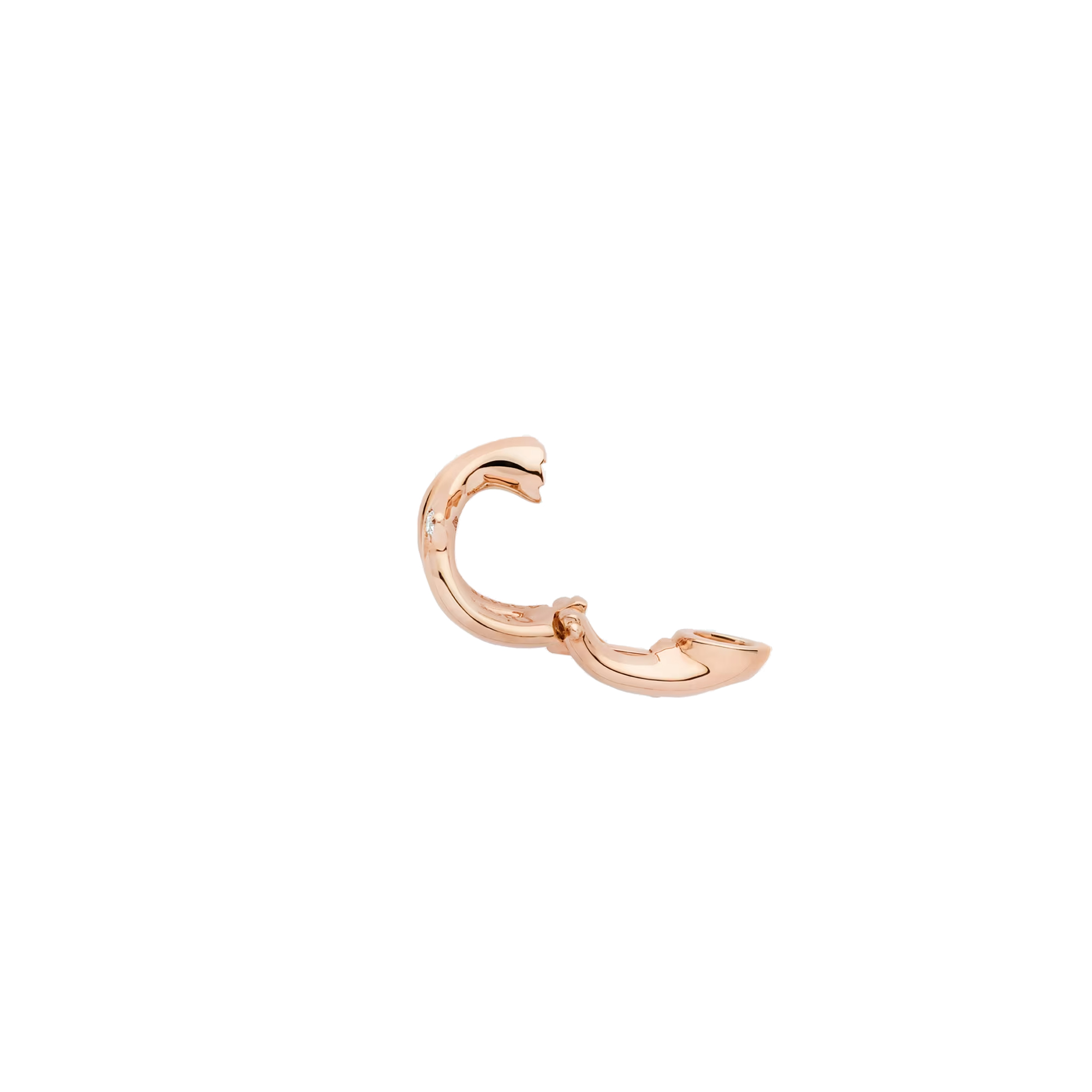 Dior Bois de Rose earring in rose gold and diamonds | LEPAGE Dior Bois de Rose earring in rose gold and diamonds | LEPAGE