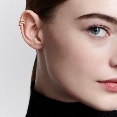 Bijou d'oreille Dior Bois de Rose en or rose et diamants JBDR95062